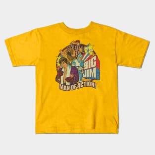 Big Jim Man of Action 1972 Kids T-Shirt